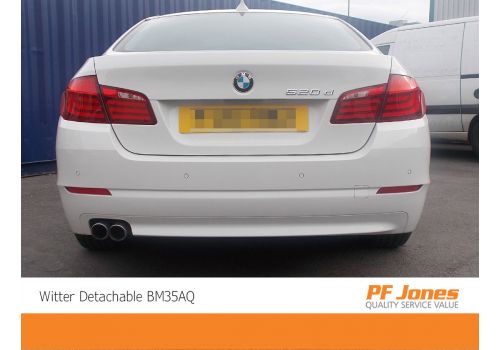 BMW 5 Series Saloon F10 2010-2017 Witter Detachable Towbar Neck Removed