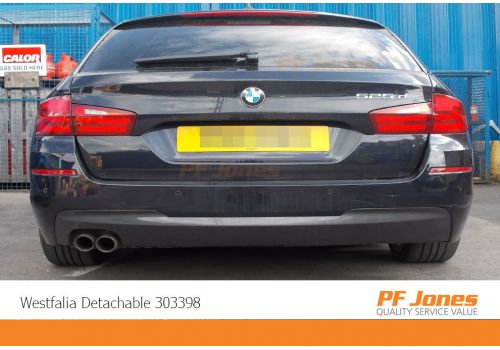BMW 5 Series Estate F11 2010-2016 Westfalia Detachable Towbar Neck Removed