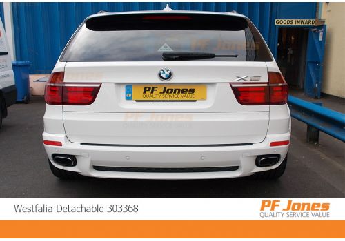 BMW X5 Westfalia detachable towbars fitting