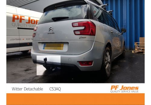 Citroen C4 Picasso 2013 Onwards Witter Detachable Towbar