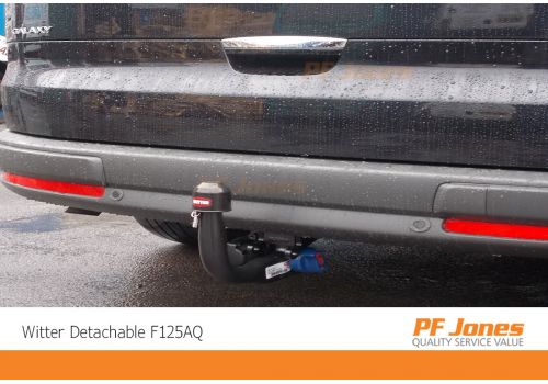 Ford Galaxy Detachable Towbar Fitted Low Angle Shot