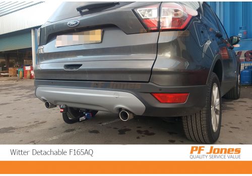 Ford Kuga detachable towbar fitting