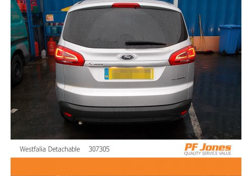 Ford S Max Westfalia Detachable Neck Removed Stand Back Angle