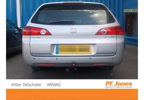 Honda Accord Detachable Towbar Neck Removed