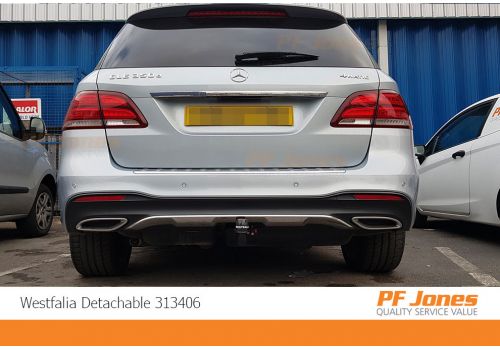 Mercedes GLE Westfalia DetachableTowbars