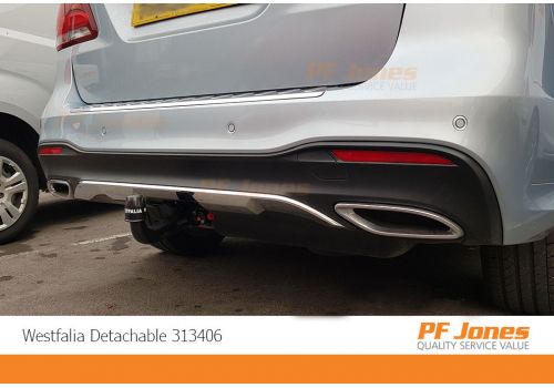 Mercedes GLE Westfalia DetachableTowbars Fitting