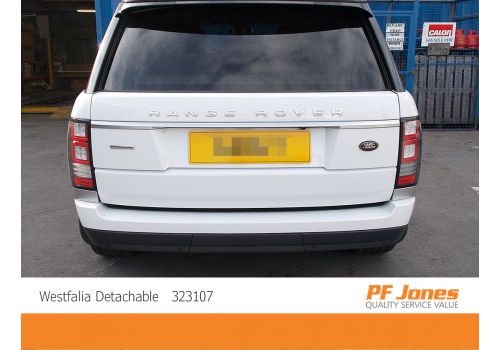 Range Rover Westfalia Detachable Towbar Neck Removed