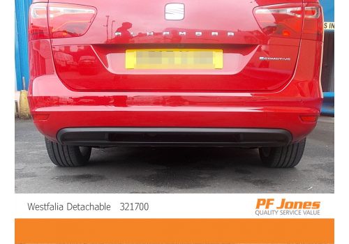 Seat Alhambra Westfalia Detachable Towbar Neck Removed
