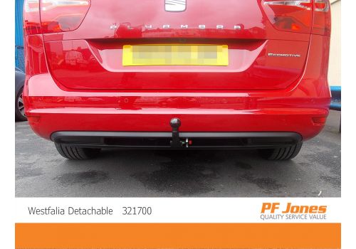Seat Alhambra Westfalia Detachable Towbar Neck Fitted