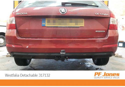 Skoda Octavia Estate Detachable Towbars