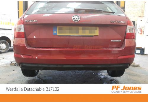 Skoda Octavia Estate Westfalia Detachable Towbars