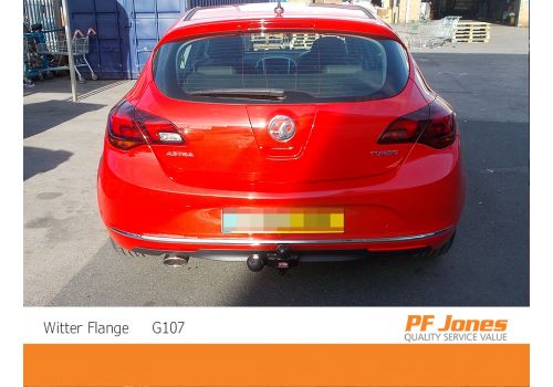 Vauxhall Astra Witter Flange Fitted