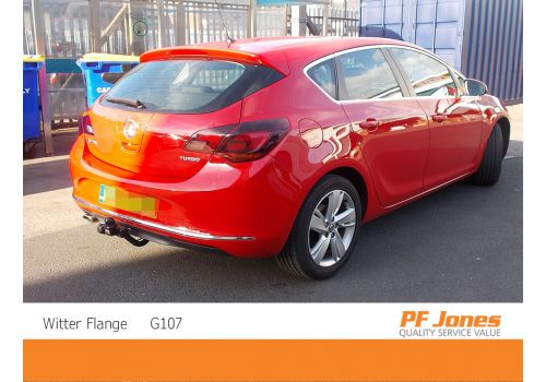 Vauxhall Astra Witter Flange Side View