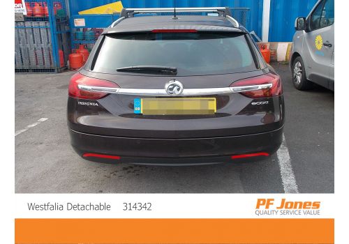 Vauxhall Insignia Sports Tourer Westfalia Detachable Towbar Neck Removed