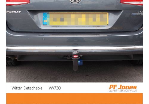 Volkswagen Passat Estate Witter Detachable Towbar Neck Fitting
