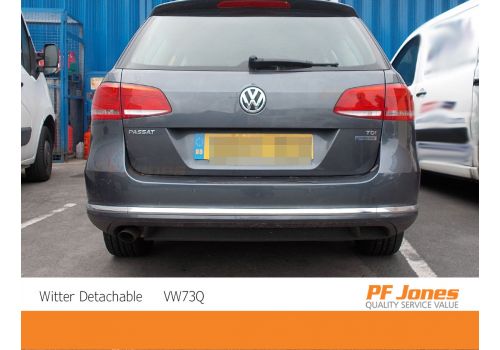Volkswagen Passat Estate Witter Detachable Towbar Neck Removed