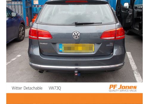 Volkswagen Passat Estate Witter Detachable Towbar Neck Fitted