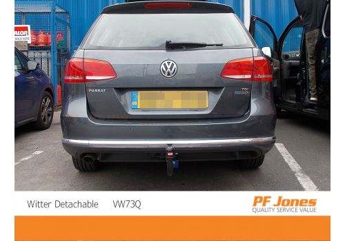 Volkswagen Passat Estate Witter Detachable Towbar Neck Fitted Step Back