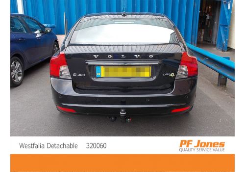 Volvo S40 Westfalia Detachable Towbar Neck Fitted