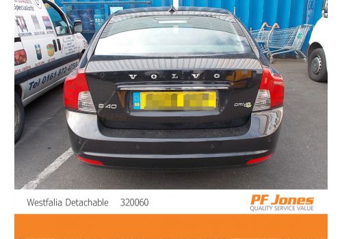 Volvo S40 Westfalia Detachable Towbar Neck Removed