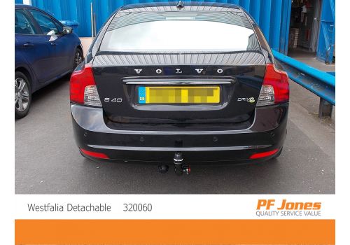 Volvo S40 Westfalia Detachable Towbar Neck Fitted