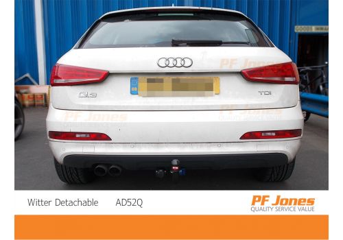 udi Q3 Witter Detachable Towbar Fitted