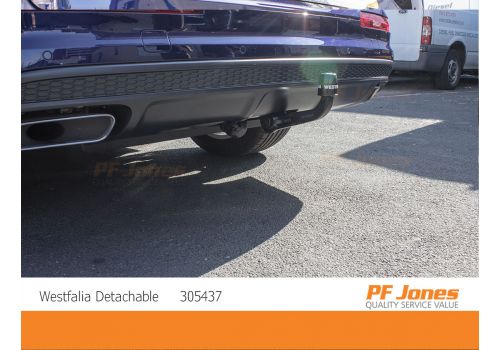 Audi Q7 Westfalia Detachable Towbar Fitting