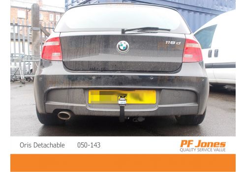 BMW 1 Series Hatchback 3/5 Door 10/2004-2011 Oris Detachable Towbar