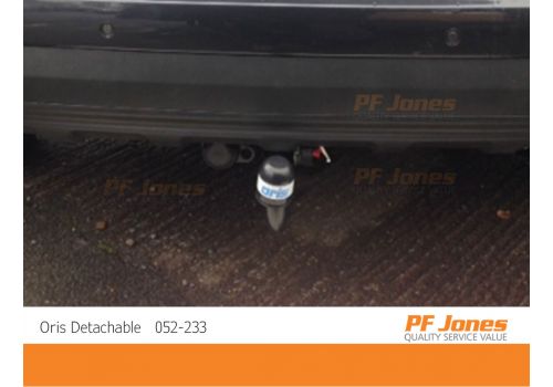 Kia Sportage Detachable Towbar Fitting Zoomed In