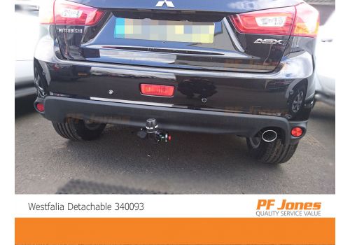 Mitsubishi ASX Westfalia Detachable Towbar Fitted