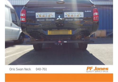 Mitsubishi L200 Pickup 2015 Onwards Oris Swan Neck Towbar