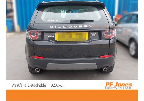 Range Rover Discovery Sport Westfalia Towbar Neck Removed