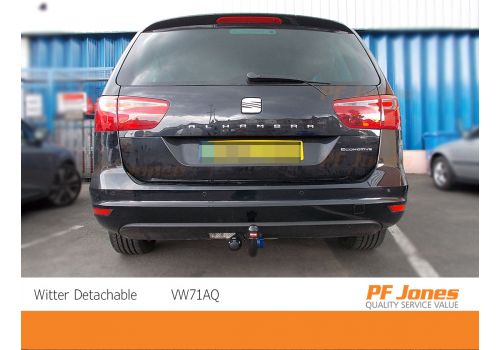 Seat Alhambra Witter Detachable Towbar VW71AQ Neck Removed