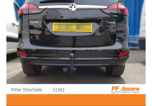 Vauxhall Zafira Detachable Towbar Fitting
