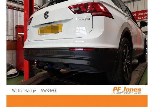 Volkswagen Tiguan ATV/SUV 2016 Onwards Witter Detachable Towbar Neck