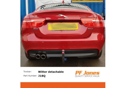 Jaguar XE Saloon (X760) 2015 Onwards Witter Detachable towbar