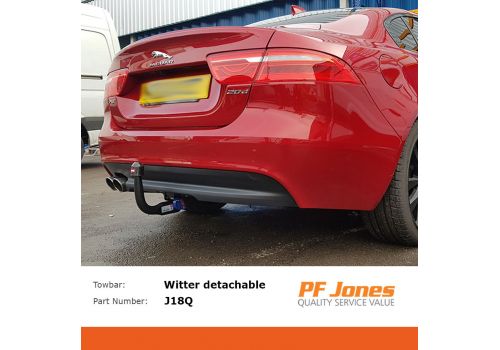 Jaguar XE Witter detachable towbar