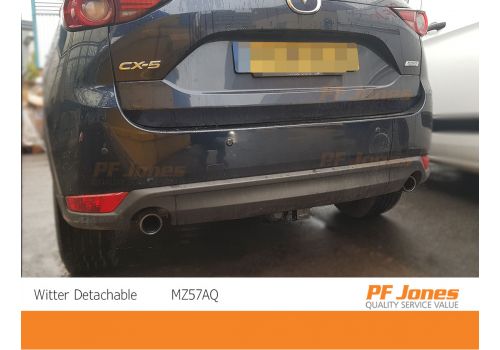 Mazda CX-5 Detachable Witter Towbar Neck Removed