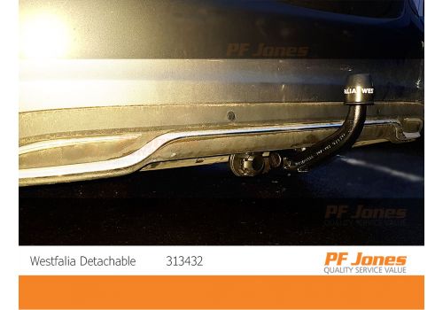 Mercedes Westfalia Detachable Towbar