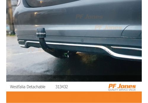 313432 Westfalia Detachable Towbar Fitted