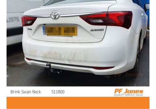 Toyota Avensis Brink Swan Neck Towbar