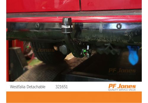 VW T5 Westfalia Detachable Neck Fitted Close Up Two