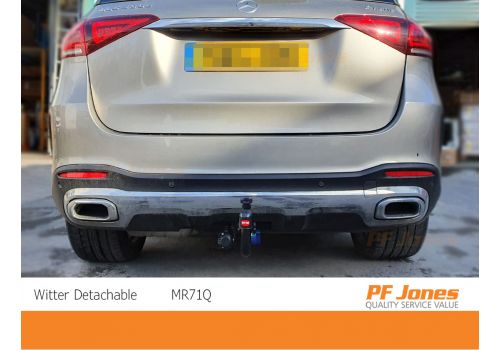 Mercedes GLE SUV W167 2019 Onwards_Witter Detachable Towbar