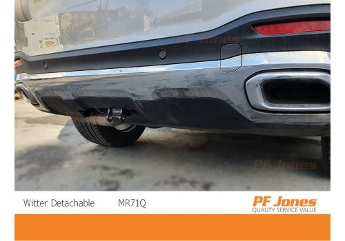 Witter Detachable Towbar MR71Q Neck Removed Close Up