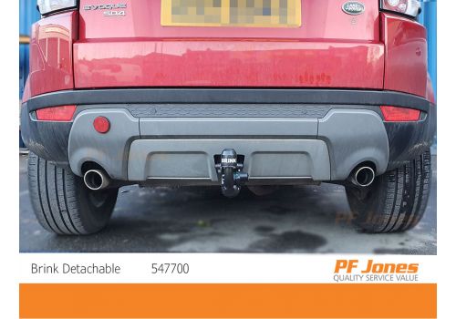 Land Rover Range Rover Evoque 547700 Brink Detachable Towbar