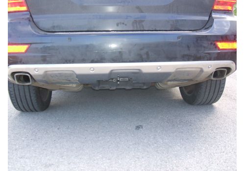 Mercedes M Class 2005 > Detachable towbar