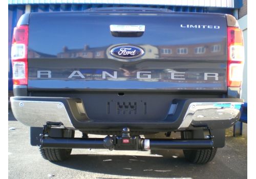 Ford Ranger 2012-2015 Witter Flange tow bar with bumper