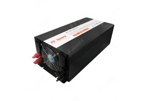 2500W 12V DC to 240V AC Pure Sine Wave Voltage Inverter with Charging and Solar Panel