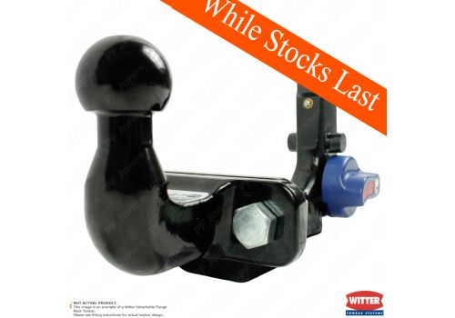 BMW 3 Series Saloon F30 2012-2019 Witter Detachable Flange Towbar
