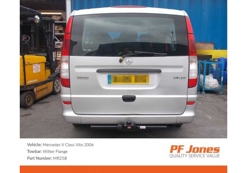 Mercedes Viano MPV W639 2003-2015 Witter Flange Towbar